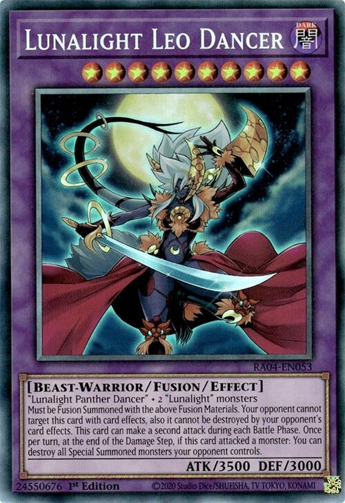Image for Lunalight Leo Dancer (PCR) (RA04-EN053) (Quarter Century Stampede) (RA04) - YuGiOh