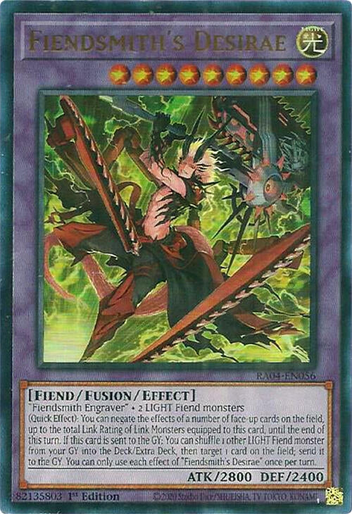 Image for Fiendsmith's Desirae (UR) (RA04-EN056) (Quarter Century Stampede) (RA04) - YuGiOh
