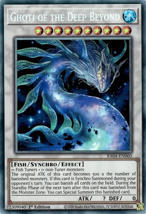 Image for Ghoti of the Deep Beyond (PCR) (RA04-EN060) (Quarter Century Stampede) (RA04) - YuGiOh