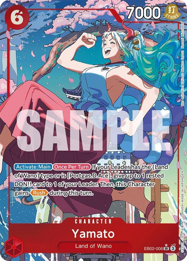 Yamato (Alternate Art) (EB02-006) (Extra Booster: Anime 25th Collection)