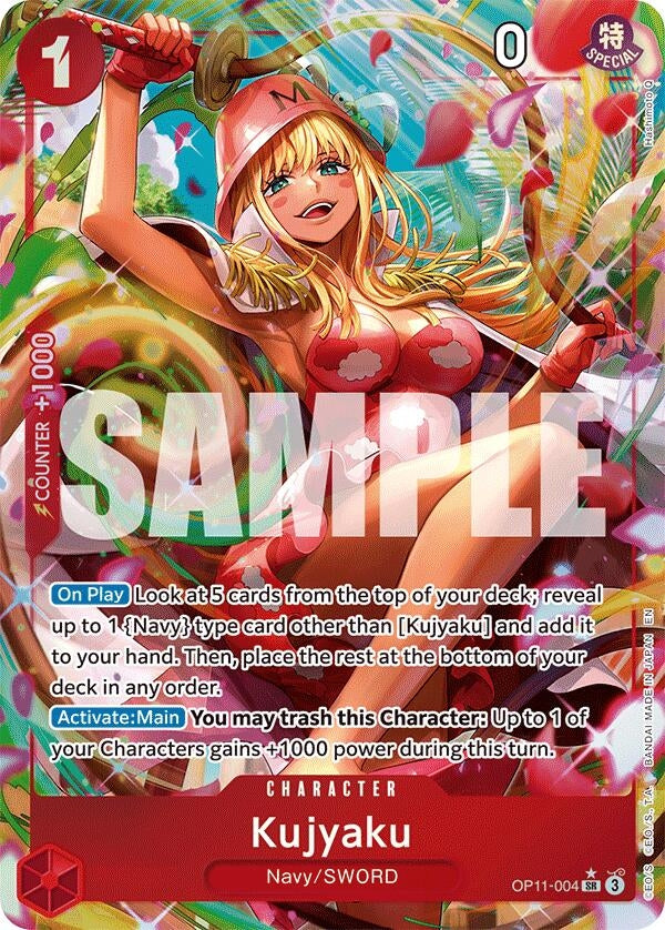 Image for Kujyaku (Alternate Art) (OP11-004) (A Fist of Divine Speed) - One Piece Card Game