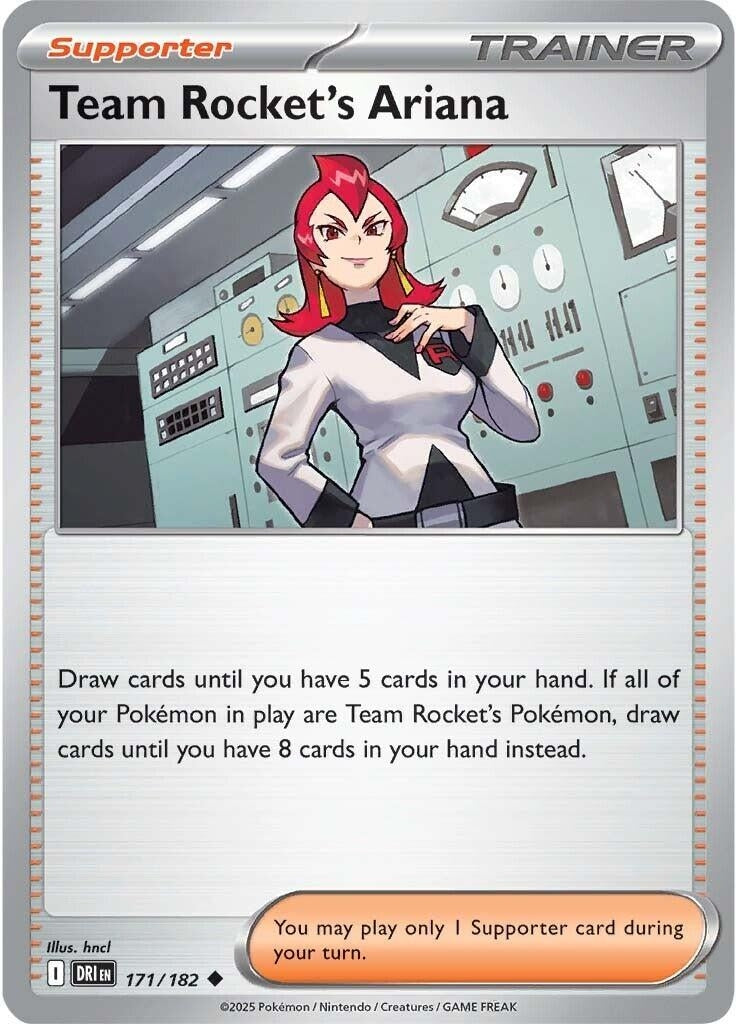 Image for Team Rocket's Ariana (171/182) (SV10: Destined Rivals) - Pokemon