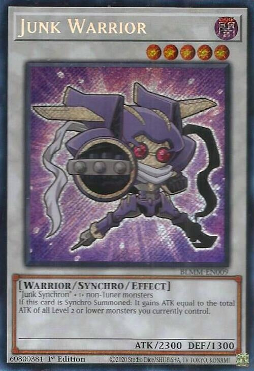 Image for Junk Warrior (BLMM-EN009) (Battles of Legend: Monster Mayhem) (BLMM) - YuGiOh