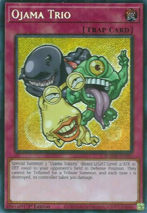 Image for Ojama Trio (BLMM-EN010) (Battles of Legend: Monster Mayhem) (BLMM) - YuGiOh