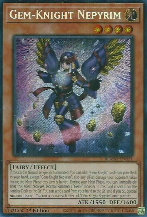 Image for Gem-Knight Nepyrim (BLMM-EN021) (Battles of Legend: Monster Mayhem) (BLMM) - YuGiOh