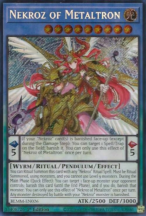 Image for Nekroz of Metaltron (BLMM-EN026) (Battles of Legend: Monster Mayhem) (BLMM) - YuGiOh