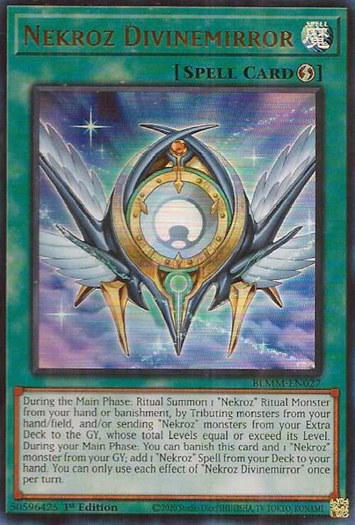 Image for Nekroz Divinemirror (BLMM-EN027) (Battles of Legend: Monster Mayhem) (BLMM) - YuGiOh