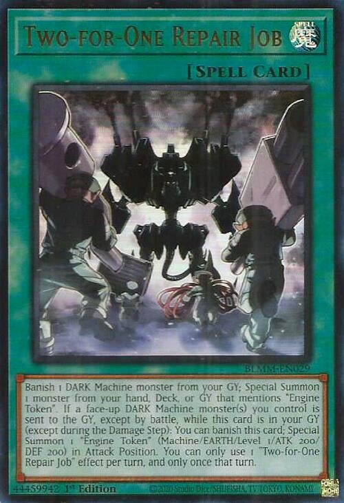 Image for Two-for-One Repair Job (BLMM-EN029) (Battles of Legend: Monster Mayhem) (BLMM) - YuGiOh