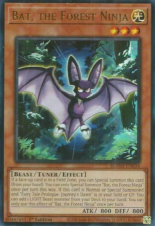 Image for Bat, the Forest Ninja (BLMM-EN034) (Battles of Legend: Monster Mayhem) (BLMM) - YuGiOh