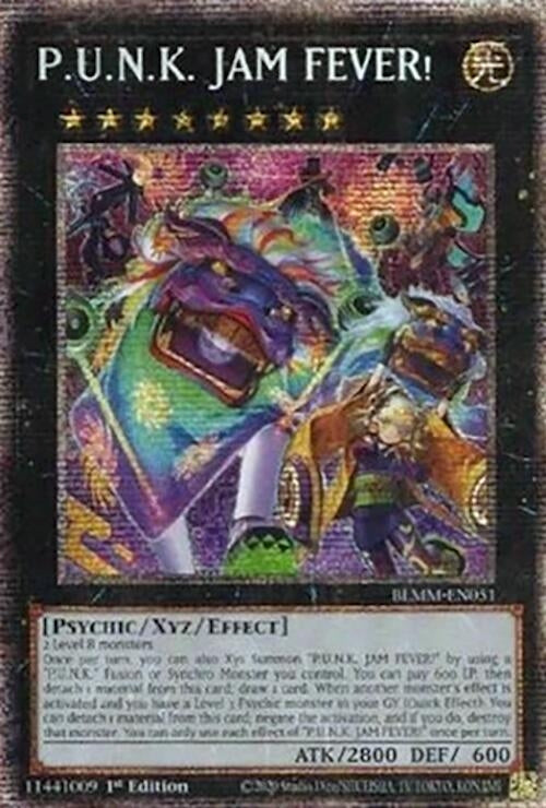 Image for P.U.N.K. JAM FEVER! (Starlight Rare) (BLMM-EN051) (Battles of Legend: Monster Mayhem) (BLMM) - YuGiOh