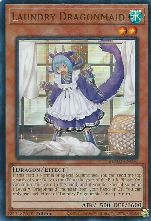 Image for Laundry Dragonmaid (BLMM-EN056) (Battles of Legend: Monster Mayhem) (BLMM) - YuGiOh