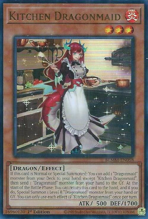 Image for Kitchen Dragonmaid (BLMM-EN058) (Battles of Legend: Monster Mayhem) (BLMM) - YuGiOh