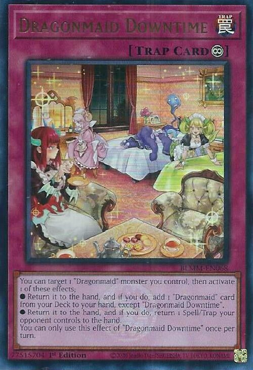 Image for Dragonmaid Downtime (BLMM-EN068) (Battles of Legend: Monster Mayhem) (BLMM) - YuGiOh
