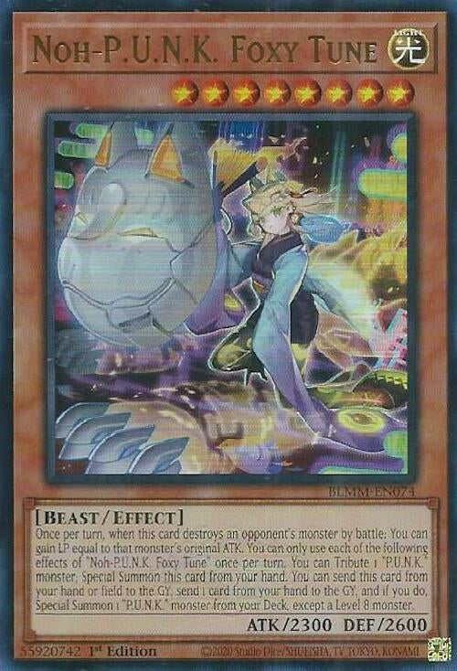Image for Noh-P.U.N.K. Foxy Tune (BLMM-EN074) (Battles of Legend: Monster Mayhem) (BLMM) - YuGiOh
