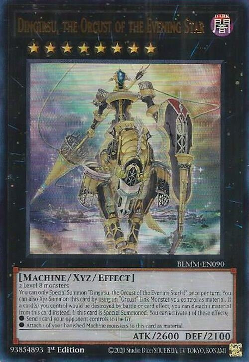 Image for Dingirsu, the Orcust of the Evening Star (BLMM-EN090) (Battles of Legend: Monster Mayhem) (BLMM) - YuGiOh
