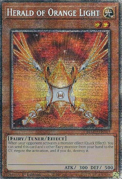 Image for Herald of Orange Light (Starlight Rare) (BLMM-EN103) (Battles of Legend: Monster Mayhem) (BLMM) - YuGiOh