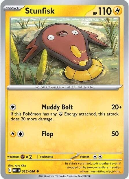 Stunfisk (035/086) (SV: White Flare)