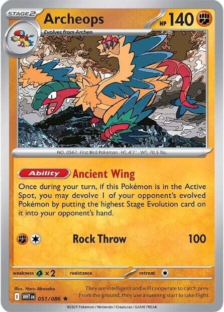 Image for Archeops (051/086) (SV: White Flare) - Pokemon