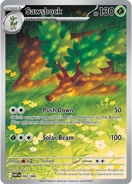 Sawsbuck (092/086) (SV: White Flare)