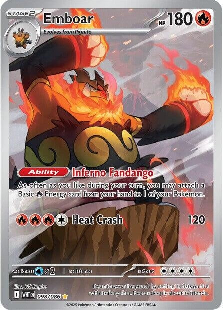 Emboar (098/086) (SV: White Flare)