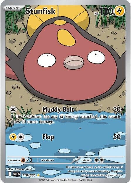 Stunfisk (118/086) (SV: White Flare)