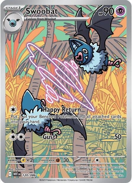 Swoobat (120/086) (SV: White Flare)