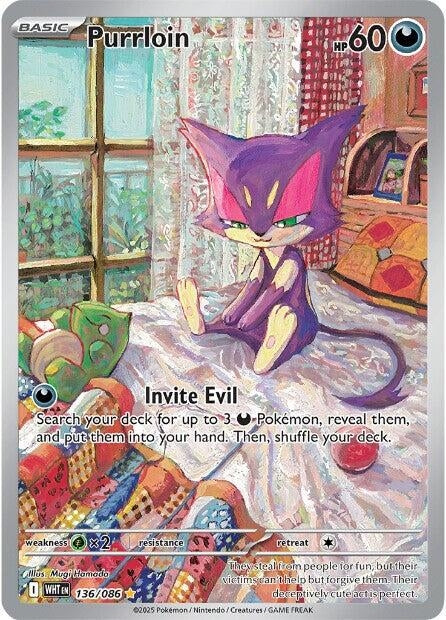 Purrloin (136/086) (SV: White Flare)