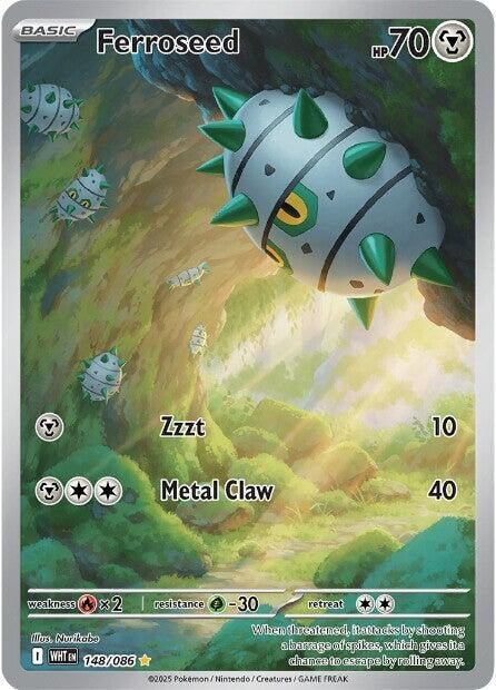 Ferroseed (148/086) (SV: White Flare)