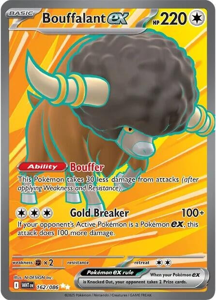 Bouffalant ex (162/086) (SV: White Flare)