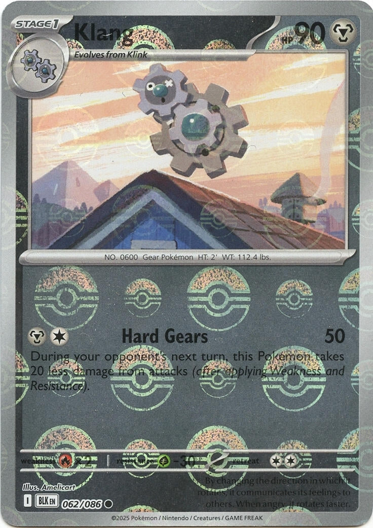 Klang (Poke Ball Pattern) (062/086) (SV: Black Bolt)