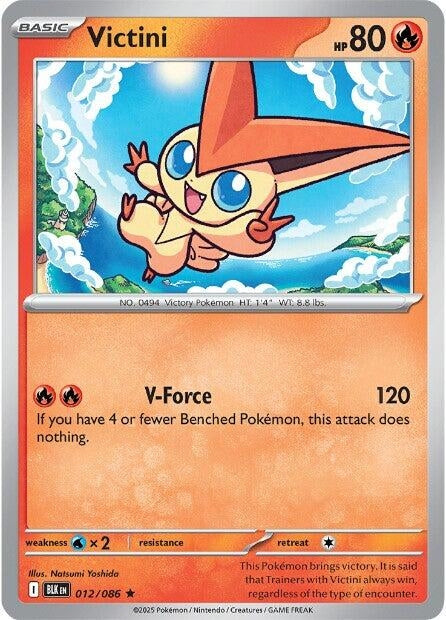Image for Victini (012/086) (SV: Black Bolt) - Pokemon