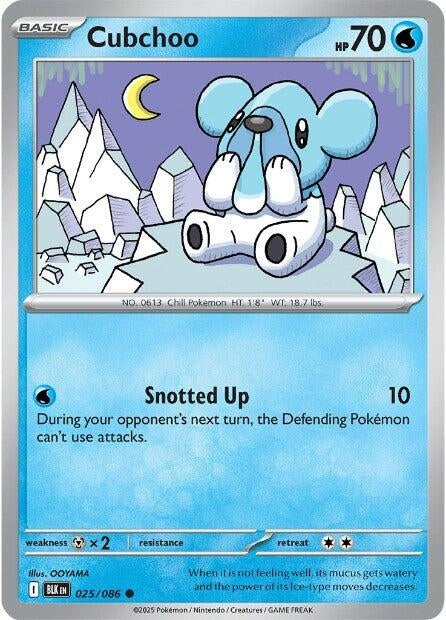 Cubchoo (025/086) (SV: Black Bolt)