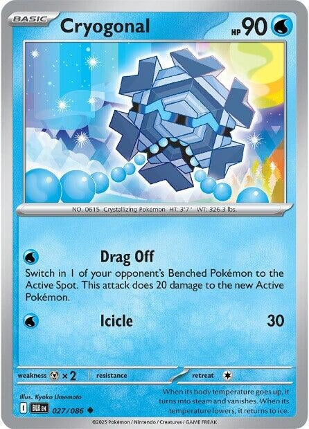Cryogonal (027/086) (SV: Black Bolt)