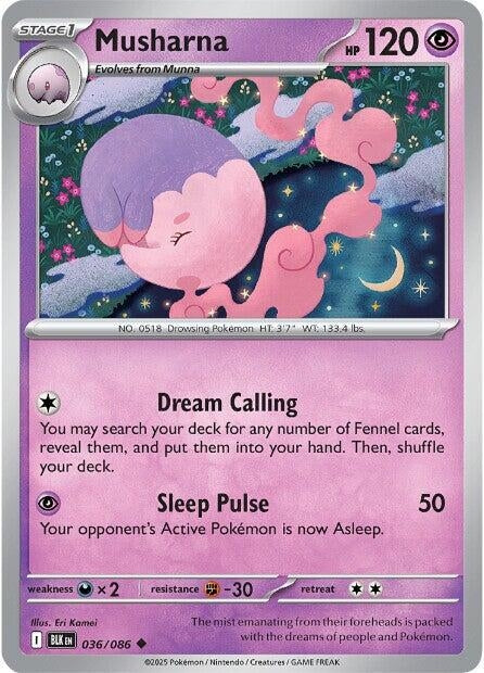 Musharna (036/086) (SV: Black Bolt)