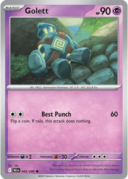Golett (042/086) (SV: Black Bolt)