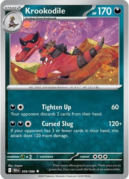 Krookodile (059/086) (SV: Black Bolt)