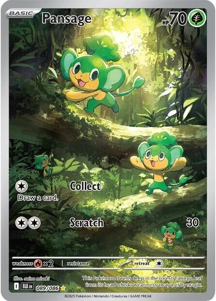 Pansage (089/086) (SV: Black Bolt)