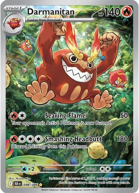 Darmanitan (098/086) (SV: Black Bolt)