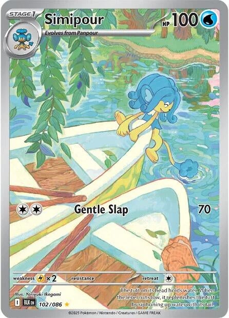 Simipour (102/086) (SV: Black Bolt)