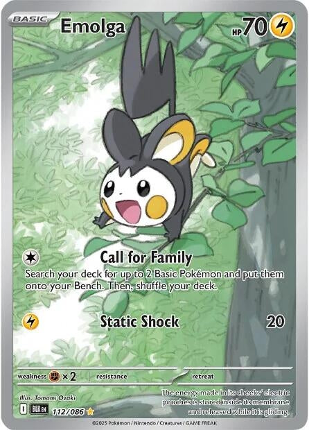 Emolga (112/086) (SV: Black Bolt)