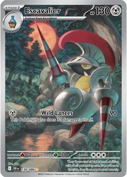 Escavalier (138/086) (SV: Black Bolt)