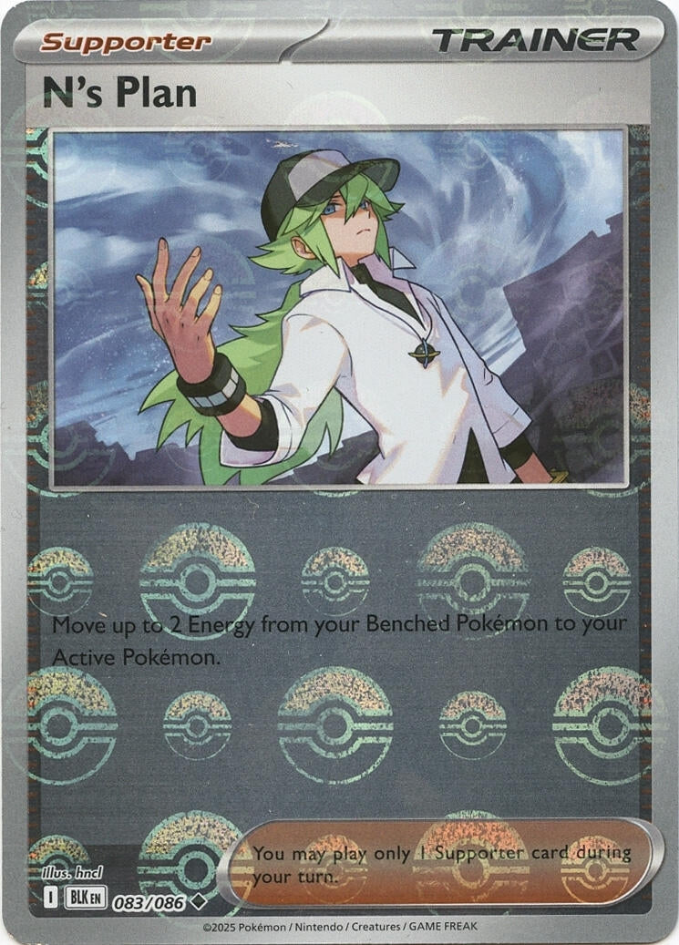 N's Plan (Poke Ball Pattern) (083/086) (SV: Black Bolt)