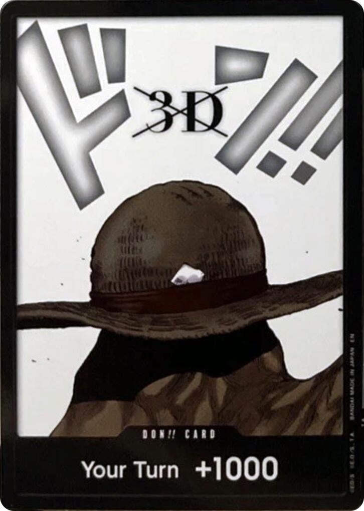 Image for DON!! Card (3D) (Double Pack Set Vol. 8) (Legacy of the Master) - One Piece Card Game