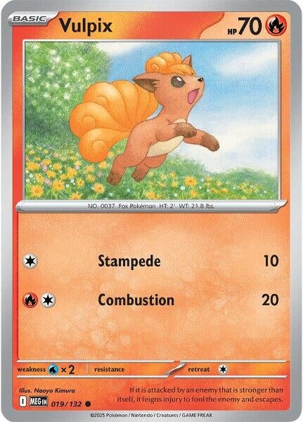 Vulpix (019/132) (ME01: Mega Evolution)