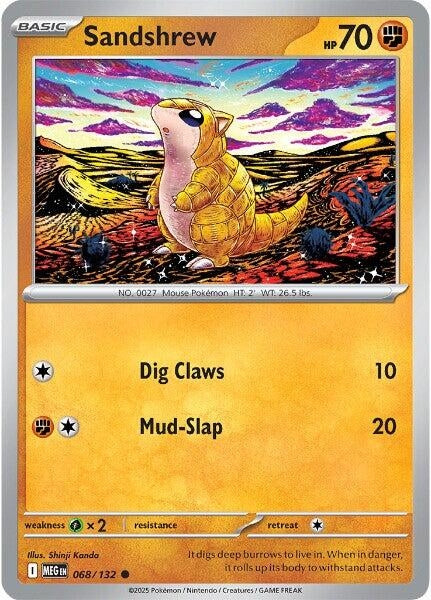 Sandshrew (068/132) (ME01: Mega Evolution)