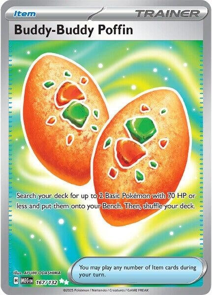 Buddy-Buddy Poffin (167/132) (ME01: Mega Evolution)