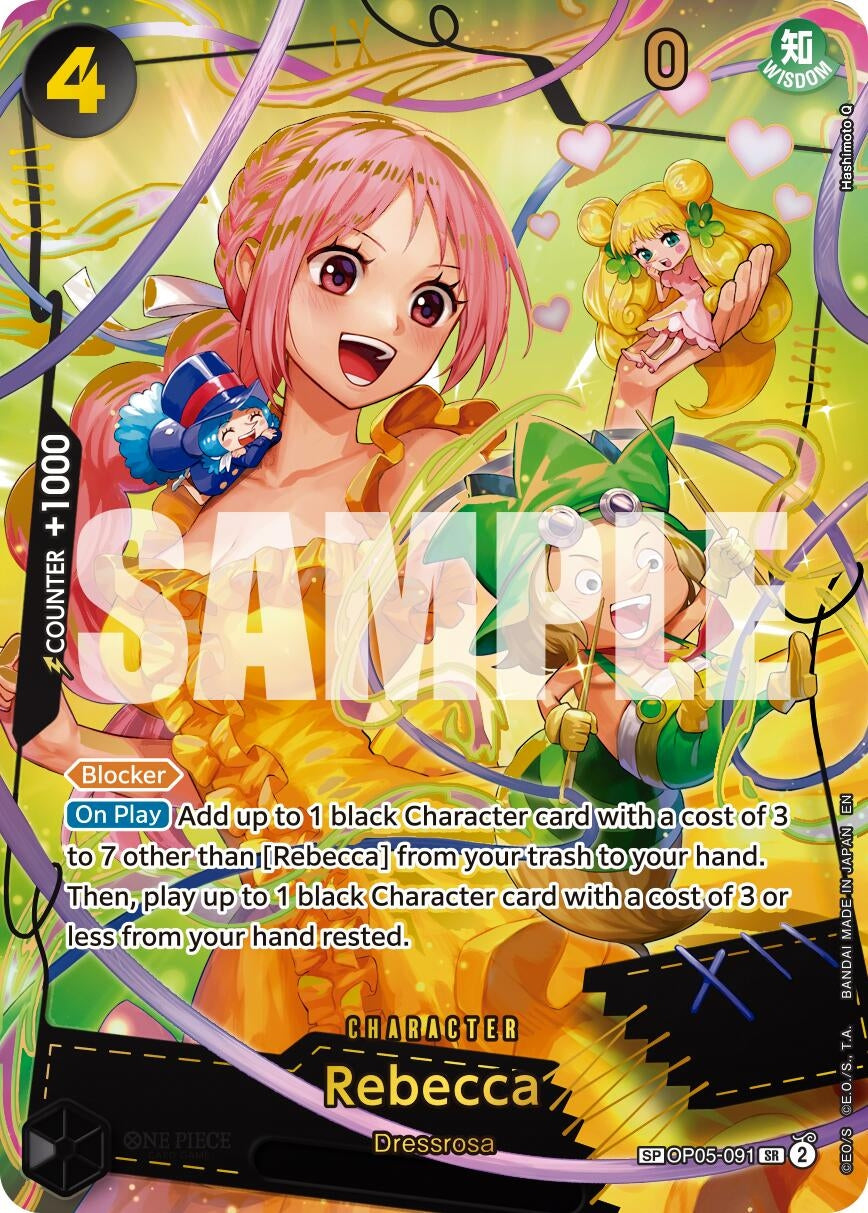 Rebecca (SP) (OP05-091) (Premium Booster -The Best- Vol. 2)