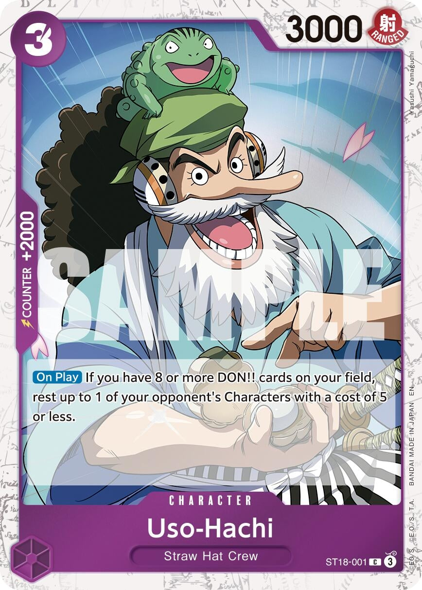 Uso-Hachi (Pirate Foil) (ST18-001) (Premium Booster -The Best- Vol. 2)