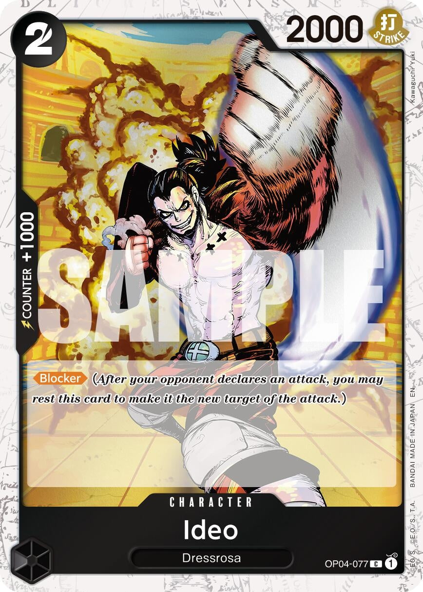 Ideo (Pirate Foil) (OP04-077) (Premium Booster -The Best- Vol. 2)