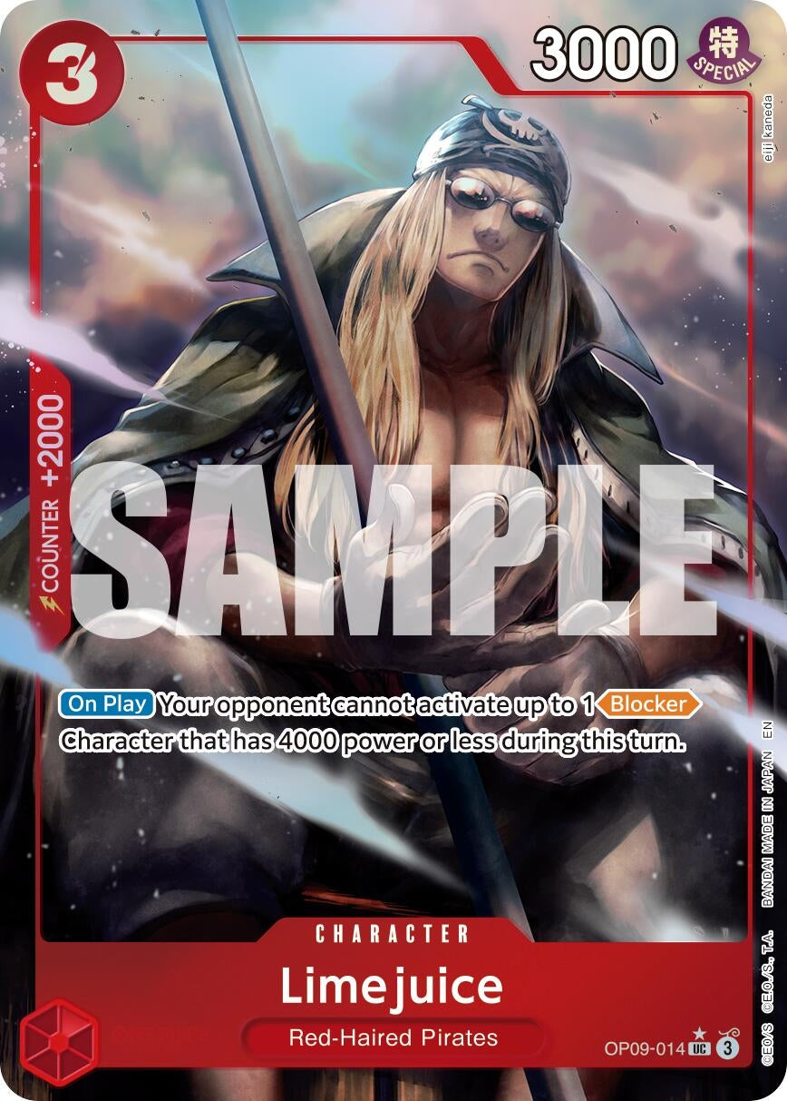 Limejuice (Alternate Art) (OP09-014) (Premium Booster -The Best- Vol. 2)
